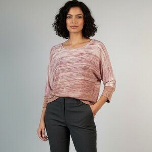 AMERICAN RAG | Marled Pink Ombre Top Sz XS